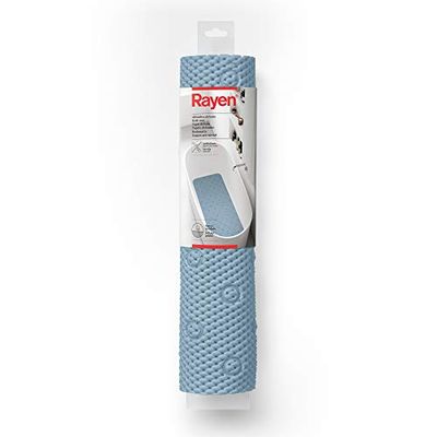 Rayen, Tappeto da bagno, Tappeto doccia/vasca, Morbido e imbottito, Base antiscivolo, con ventose ad alta resistenza, 45 x 91 cm (2343.02)