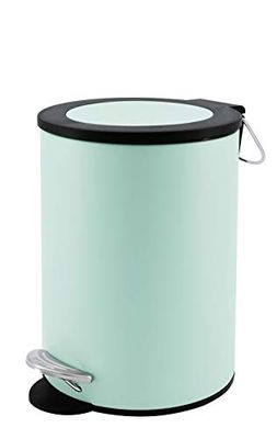 RIDDER Waste Basket, Stainless Steel, Mint, Approx. Ø 17 x 24 cm