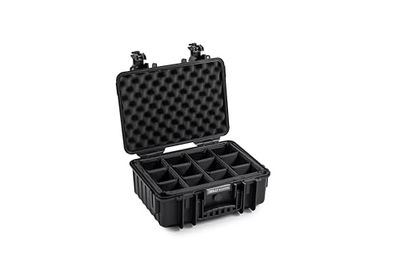 B&W International Type 4000 Outdoor Pasta para câmara (com divisor), preto