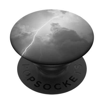 Diseño de cielo gris PopSockets PopGrip Adhesivo
