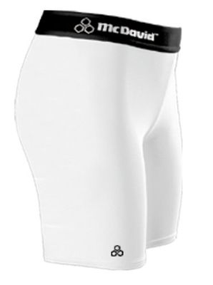 Mcdavid 804 - Short de compresión para Mujer, Blanco, S