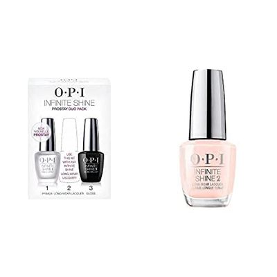 Opi Set Manicure - 30 Ml + OPI Infinite Shine Smalto Lunga Durata - Bubble Bath - 15 ml