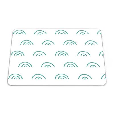 Questo Casa, Rectangle Digital Printed Mouse Pad, Non-Slip Base, for Office and Home, Size: 22 x 18 cm
