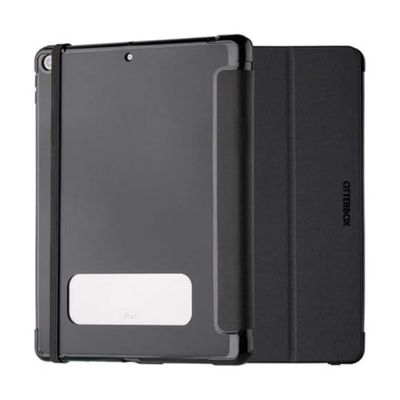 OtterBox React Folio Case for iPad 10.2-Inch (8th Gen 2020 / 9th Gen 2021), Shockproof, Drop proof, Ultra-Slim Protective Folio Case, Tested to Military Standard, Black