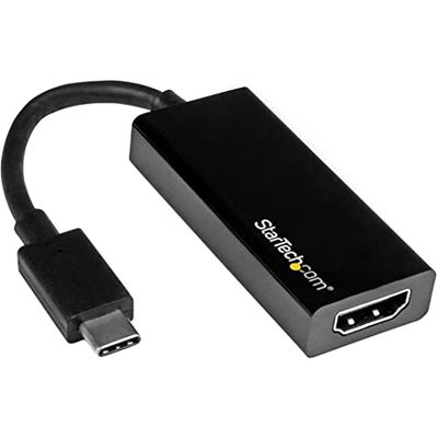 StarTech.com Adaptador Gráfico USB-C a HDMI 4K30Hz - Conversor de Vídeo USB 3.1 Tipo C a HDMI - Compatible Thunderbolt 3 - Dongle (CDP2HD)