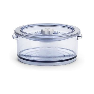 Magic Vac, Contenitore Sottovuoto per Alimenti con Coperchio, per Conservazione e Marinatura, Capacità 1.5 L, BPA-Free, Made in Italy, da utilizzare con macchine sottovuoto Magic Vac