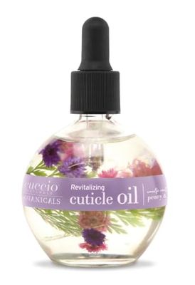 Amalfi Garden - Cuccio Revitalizing Cuticle Oil (63ml) - Natural Moisturizing Skin Moisturizer for Nourishing Hand Care & Healthier Nails - Violet & Delicate Peony