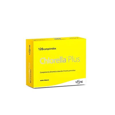Vitae Chlorella Plus 120 comprimidos | Alga de Chlorella para depurar el organismo | Detox | Función depurativa