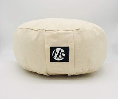 Cuscino Meditazione Yoga - ME 2020 - Handmade - Materiali naturali - Ripieno Grano Saraceno - Panna