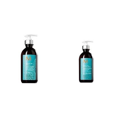 Moroccanoil Hydrating Styling Cream, 300ml & Intense Curl Cream, 300ml