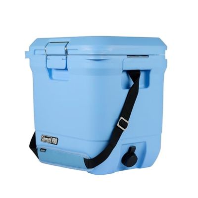 Coleman PRO Ghiacciaie rigido isolato per impieghi gravosi con maniglie | Capacità 24L-52 L | Mantiene il ghiaccio 2-4 giorni | Isolamento completo in schiuma | Grande contenitore ghiaccio portatile