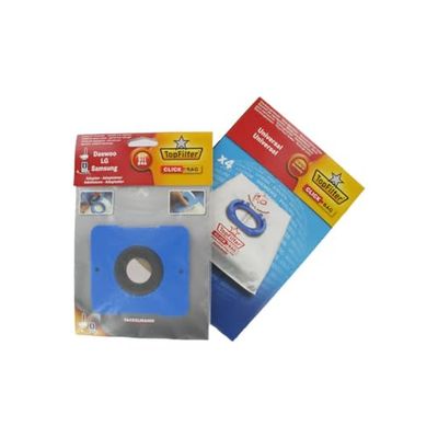 Top Filter 68007 Fackelmann Adaptateur pour Aspirateur avec Sac Click Bag 10 x 11 x 1,5 cm, 1 Unité