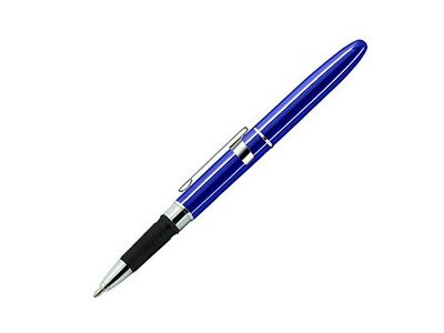 Fisher Space Delux Grip-Stylo bille avec agrafe et Style-Bleu