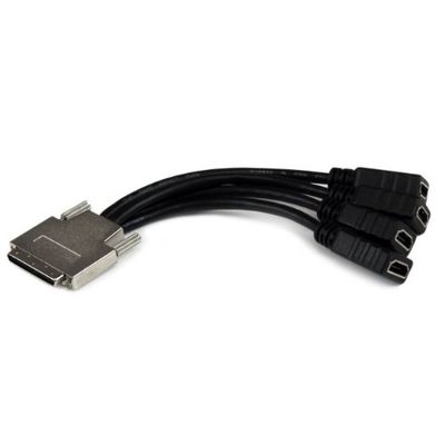StarTech.com VHDCI till Quad HDMI Splitter Breakout-kabel – kontakt/uttag – VHDCI till DVI-D 4-delad pip kabel