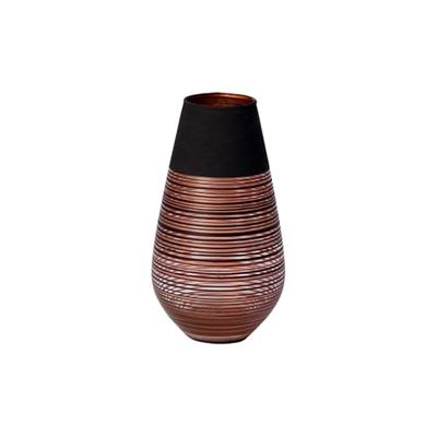 Villeroy & Boch Manufacture Swirl Vaso Soliflor Porcelana Premium, 18 cm