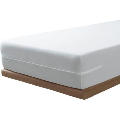 SAVEL Mattress Encasement 60x120cm Cot Size Silk Touch Zipped