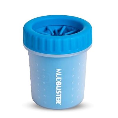 Dexas MudBuster Outil portable de nettoyage de pattes de chien Pro Blue (bleu) Taille S