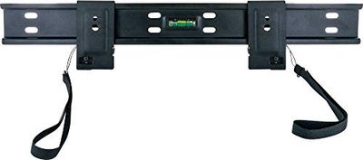 SCHWAIGER -LWH2337 011- TV muurbeugel | vast |81-140 cm | 32-55 inch | beugel voor LED 4K OLED | max. belasting 50 kg | max. VESA standaard 400 | geïntegreerde waterpas | zwart