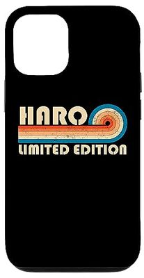 HARO Surname Retro Vintage 80s 90s Birthday Reunion Case for iPhone 12/12 Pro