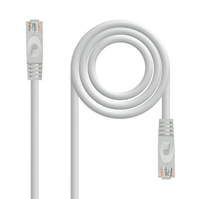 Cable de Red latiguillo LSZH Cat. 6A UTP AWG 24 de 30 cm para Conexiones de Alta Velocidad en Redes LAN y Dispositivos de Red.