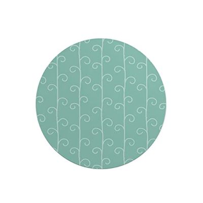 Questo Casa, Round Digital Printed Mouse Pad, Non-Slip Base, for Office and Home, Diameter:22cm