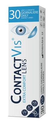 ContactVis Extra Comfort Lens 30 lenti a contatto giornaliere, -0,50