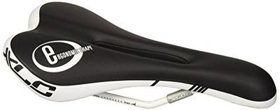 XLC Cykelsadel MTB ATB Sport SA-S05 sadel, svart, vit, en storlek