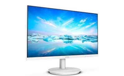 PHILIPS 271V8AW- 27 Inch FHD White Monitor, 75Hz, 4ms, VA, Speakers, AdaptiveSync, Flickerfree, Anti-Glare (1920 x 1080, 250 cd/m², HDMI)