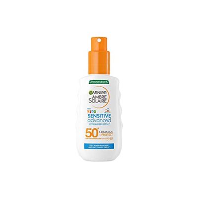 Garnier Ambre Solaire Advanced Sensitive Kids Ceramide Protect Spray SPF50+, 150 ml