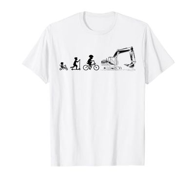 Excavadora entusiastas de la cargadora trabajador de la construcción Digger Camiseta