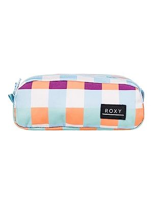 Roxy Dames rok bedrukte reisaccessoires pakzak, Blue Surf Swim Plaidodo, Eén Maat