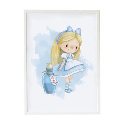 Crochetts Cuadro Alice 33 x 43 x 2 cm Niña D1615595 - EAN: 8435631012887