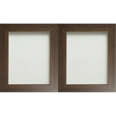 Frame Company Watson Range Brown 10x8 inch Picture Photo Frame *Choice of Sizes* (Pack of 2)