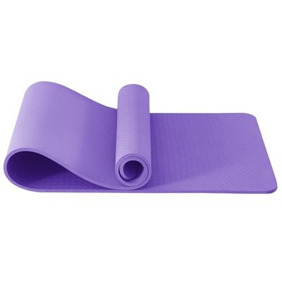 Good Nite Yogamat Oefenmatten Workout Pilates Fitness Mat voor Vrouwen Mannen Antislip Dikke 10mm Hoge Dichtheid Gymnastiek Matten met Draagriem Tpe 183 x 61 x 1 cm