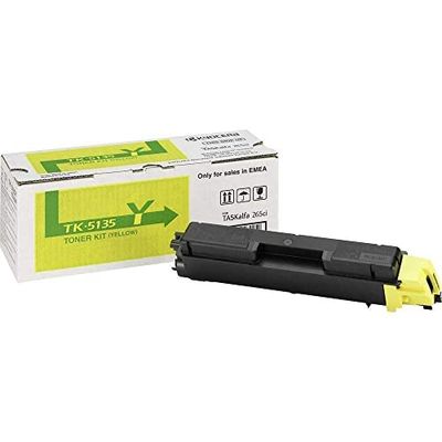 Kyocera TK-5135Y Cartucho de tóner Amarillo 1T02PAANL0, para Ecosys TASKalfa 265ci y TASKalfa 266ci