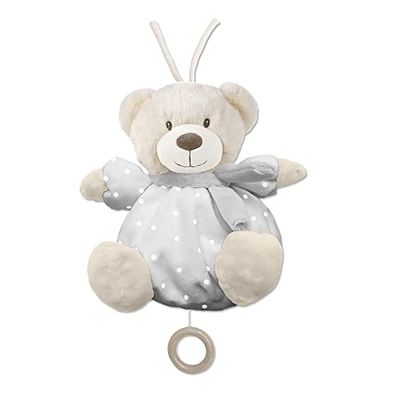 Peluche Musicale pour bébé - "Ours gris"