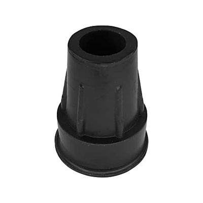 cyclingcolors gommini stampelle bastone 18mm nero gomma antiscivolo con rinforzo metallico Tappo tubo tondo terminale copertura flessibili protezione