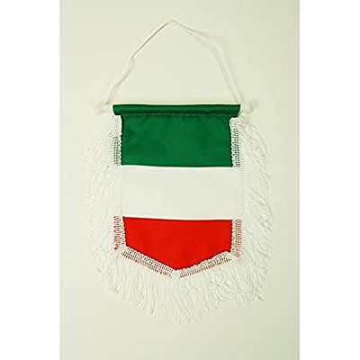 AZ FLAG Gagliardetto Italia 15x10cm - BANDIERINA Italiana 10 x 15 cm Poliestere