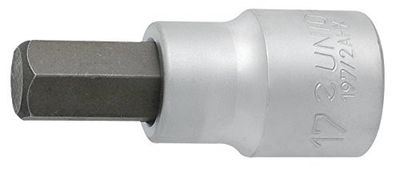 UNIOR 619838 - Llave de vaso 3/4" con punta HX-19 serie 197/2AHX