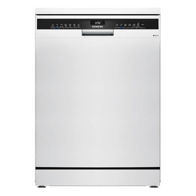 Siemens - Lavavajillas de libre instalación, iQ300, 60 cm, Home Connect, varioSpeed+, Blanco, SN23HW02ME