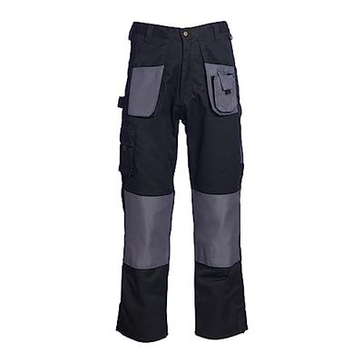 Pantalón Blackrock Workman para hombre, negro y gris, 30" pierna larga