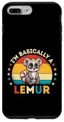 funny lemur design for animal fans and lovers Case for iPhone 7 Plus/8 Plus