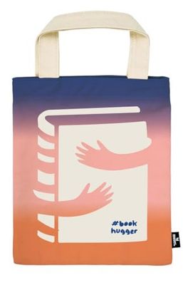 moses. Libri_x book hugger – Bolsa de tela para libros, bolsa de regalo 100% algodón, reutilizable, ecológica, con diseño de libro