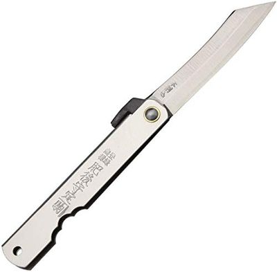 Higonokami – Coltello Pieghevole – Lunghezza Lama: 6,67 cm – Triple Layered SK Folder