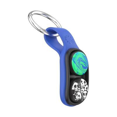 PopSockets PopPuck - Trick Magnet y Fidget Toy con Dos Discos Magnéticos Incluidos, Blue Jar