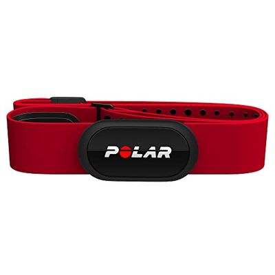 Exclusivo de Amazon Polar H10 Sensor de frecuencia cardíaca, ANT+, Bluetooth, ECG resistente al agua con memoria interna, compatible con apps de Fitness, ciclocomputadores y Smartwatches