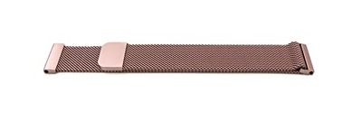System-S Eine Grösse - Correa de metal milanesa para Huawei Watch Smartwatch (22 mm), color rosa, Metálico/Rosa, Eine Grösse
