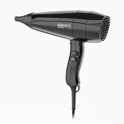 Valera, Swiss Light 3200 Sèche-cheveux professionnel léger avec 3 niveaux de température et bouton de refroidissement, filtre amovible, câble Super Flex, 1600 W, fabriqué en Suisse