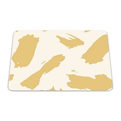 Bonamaison, Tappetino per mouse rettangolare, con stampa digitale, antiscivolo, per ufficio e casa, dimensioni: 22 x 18 cm