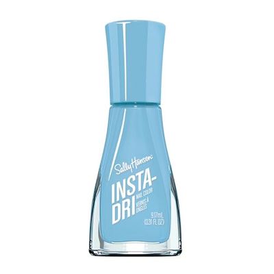 Sally Hansen Insta-Dri Nail Polish, Up in the Clouds, 60 Seconds Quick Drying, Long Lasting, Streak Free, Shiny Finish, 3-in-1 Formula, Built in Base and Top Coat, 9.17ml